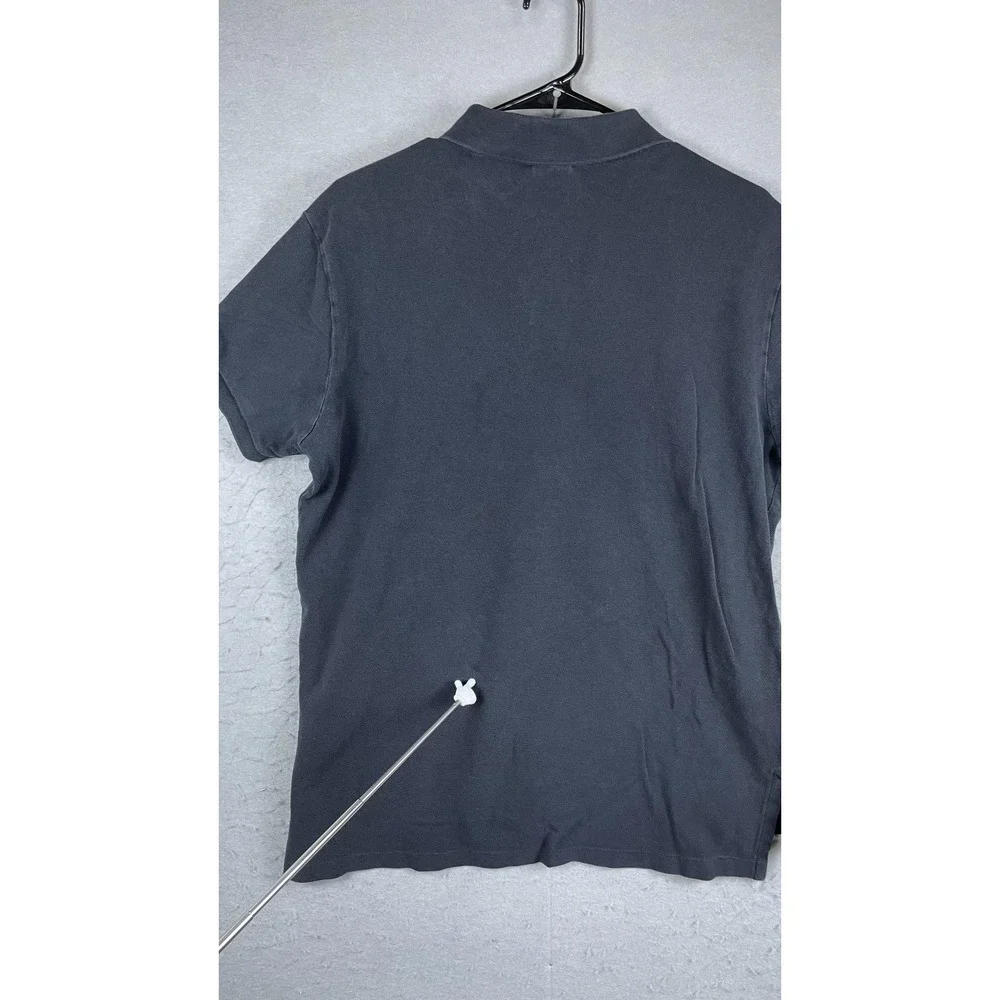 Polo Ralph Lauren Polo Shirt Mens Large Black‎ Red Pony Cotton Hong Kong